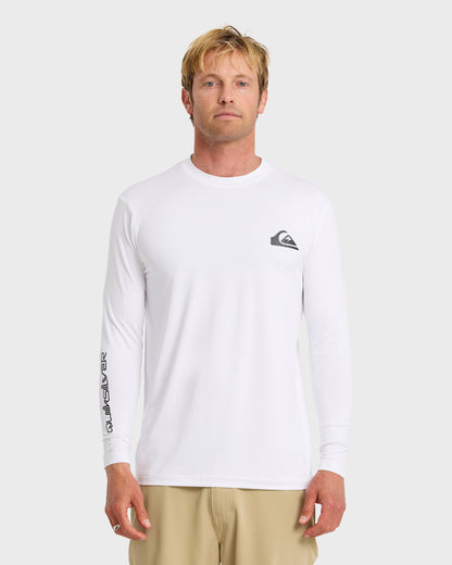 Everyday Long Sleeve Surf Tee - White Quick Silver White