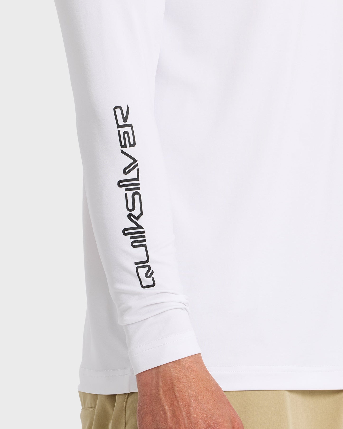 Everyday Long Sleeve Surf Tee - White Quick Silver White