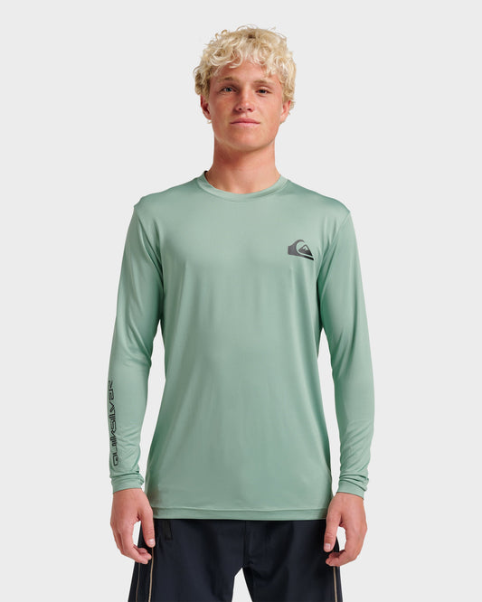 Everyday Long Sleeve Surf Tee - Granite Green Quick Silver Granite Green