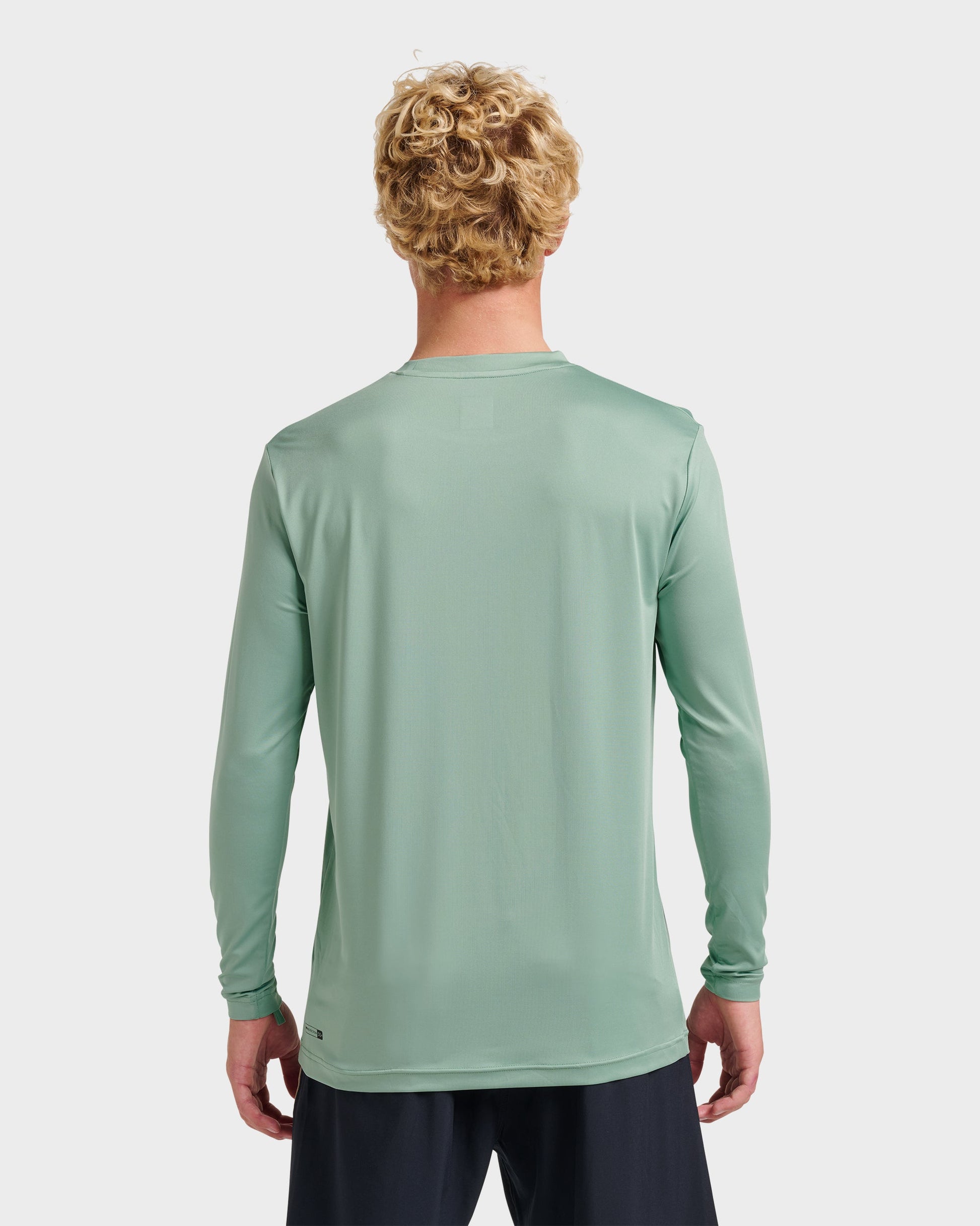 Everyday Long Sleeve Surf Tee - Granite Green Quick Silver Granite Green