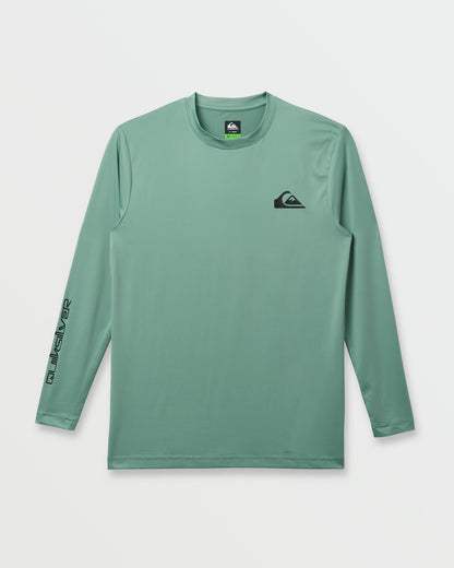 Everyday Long Sleeve Surf Tee - Granite Green Quick Silver Granite Green