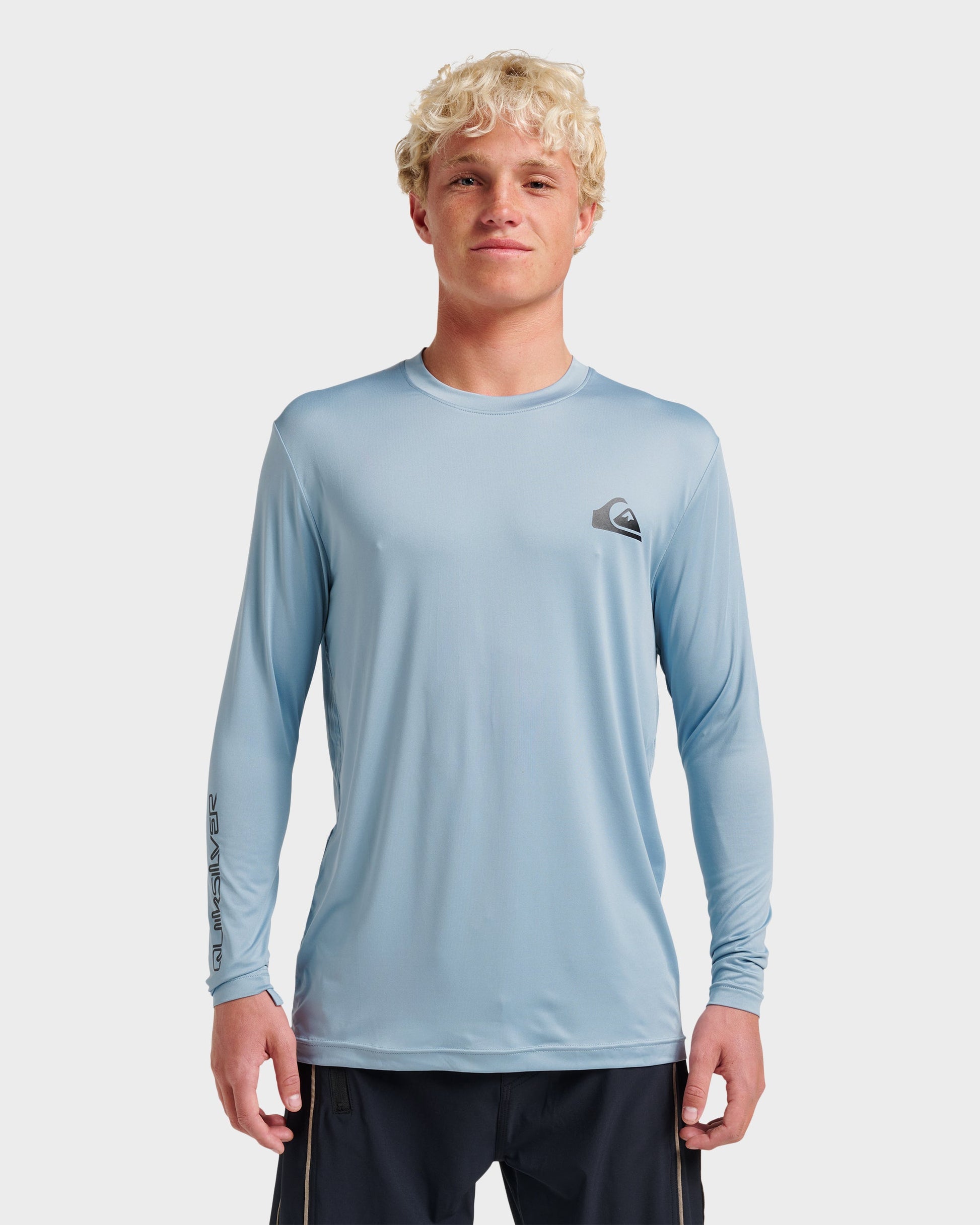 Everyday Long Sleeve Surf Tee - Ashley Blue Quick Silver Ashley Blue