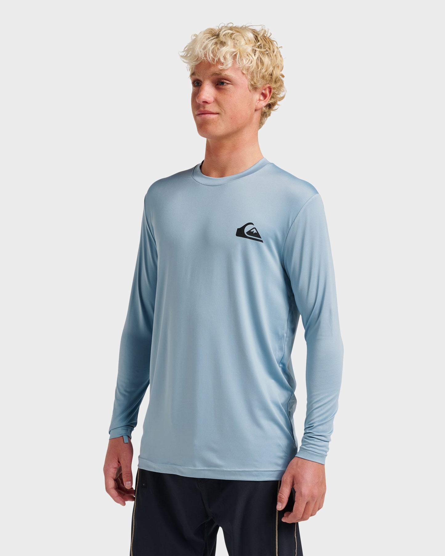 Everyday Long Sleeve Surf Tee - Ashley Blue Quick Silver Ashley Blue