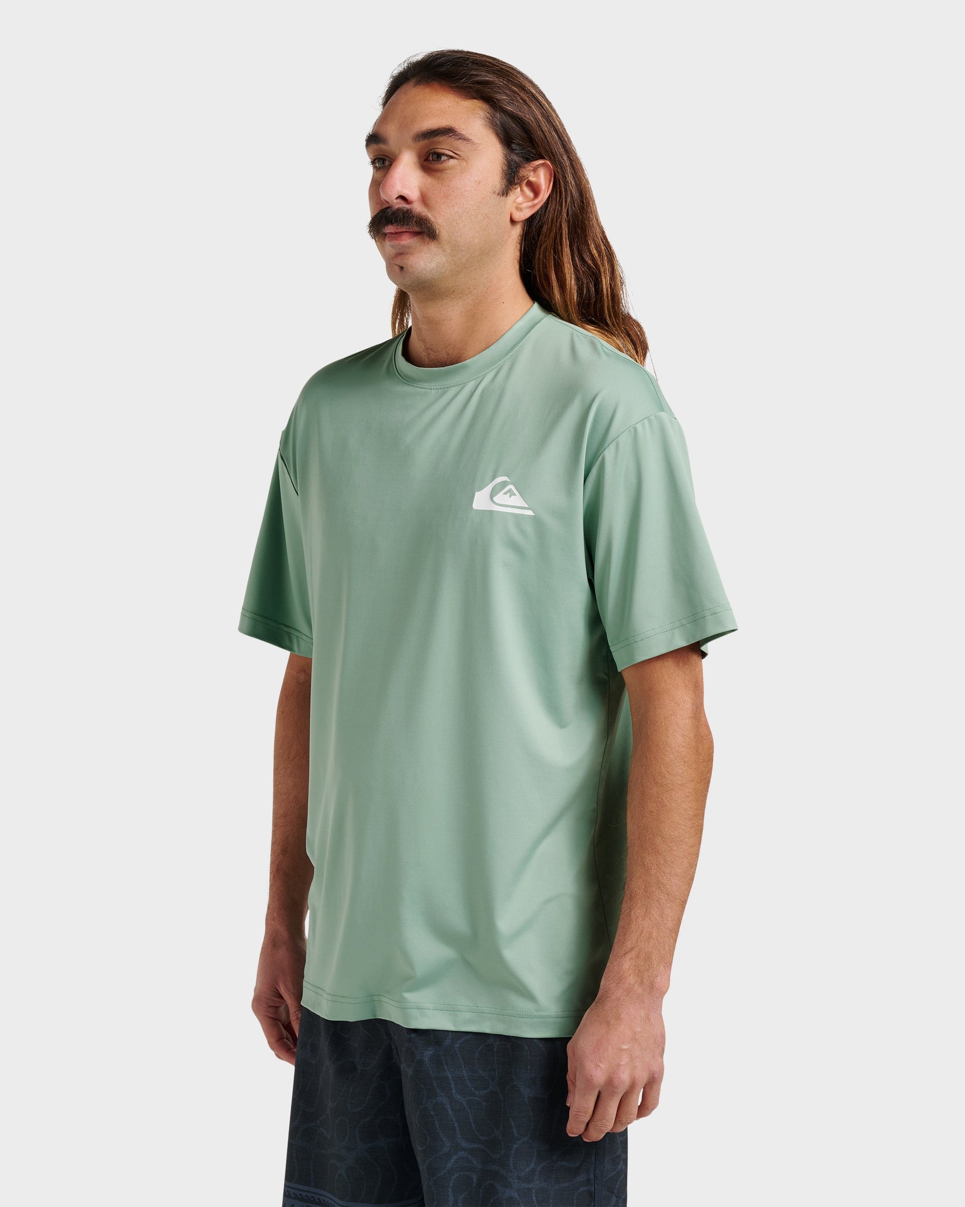 Everyday Short Sleeve Surf Tee - Granite Green Quick Silver Granite Green