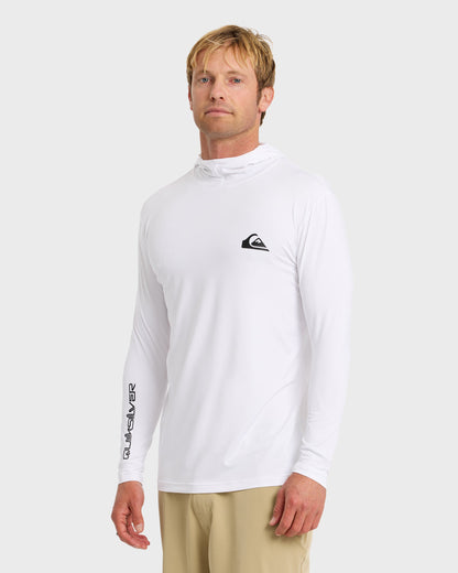 Everyday Hooded Surf Tee - White Quick Silver White