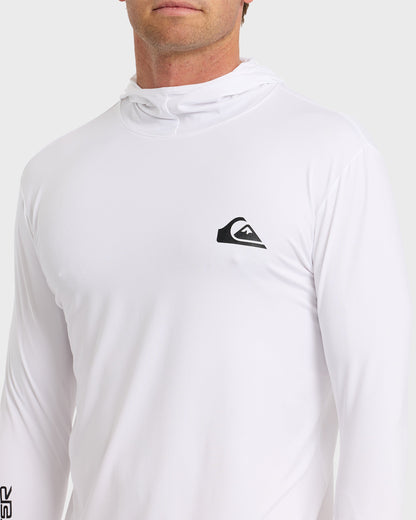 Everyday Hooded Surf Tee - White Quick Silver White