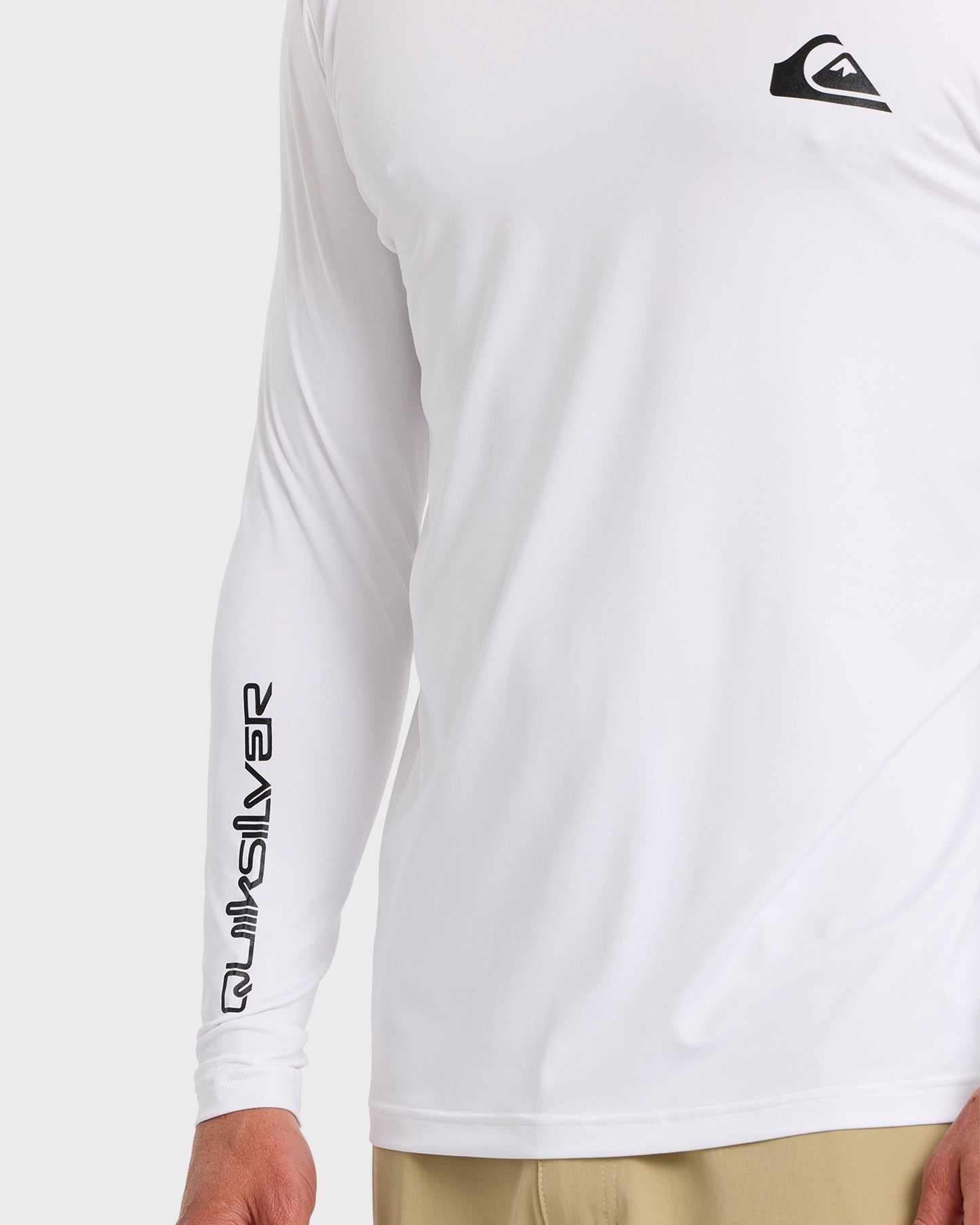 Everyday Hooded Surf Tee - White Quick Silver White