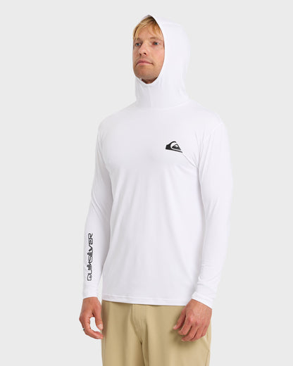 Everyday Hooded Surf Tee - White Quick Silver White