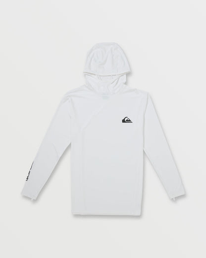 Everyday Hooded Surf Tee - White Quick Silver White
