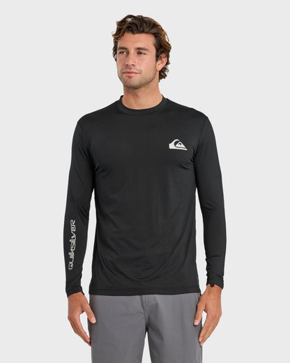 Everyday Long Sleeve Surf Tee - Black Quick Silver Black