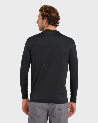 Everyday Long Sleeve Surf Tee - Black Quick Silver Black