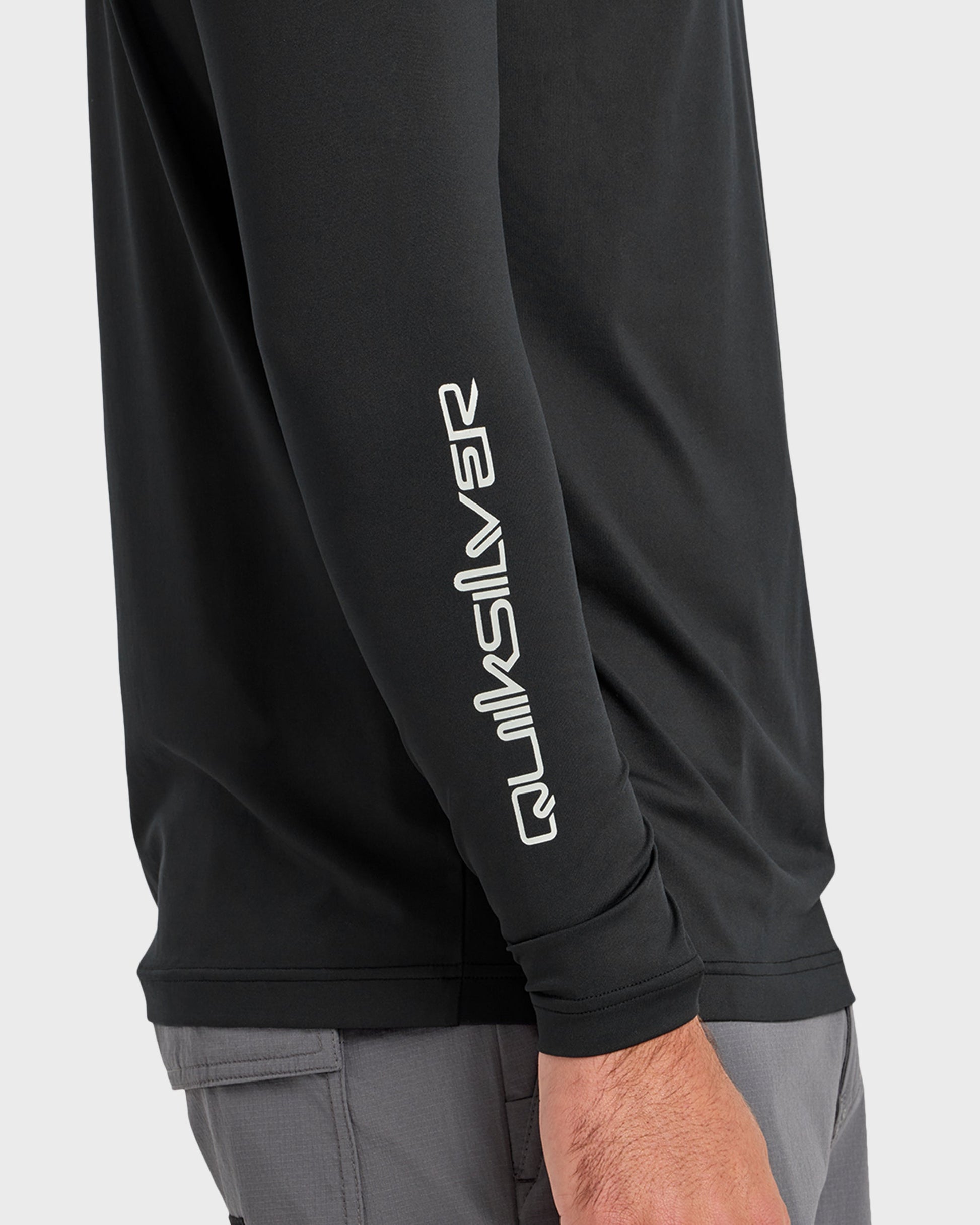 Everyday Long Sleeve Surf Tee - Black Quick Silver Black