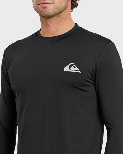 Everyday Long Sleeve Surf Tee - Black Quick Silver Black
