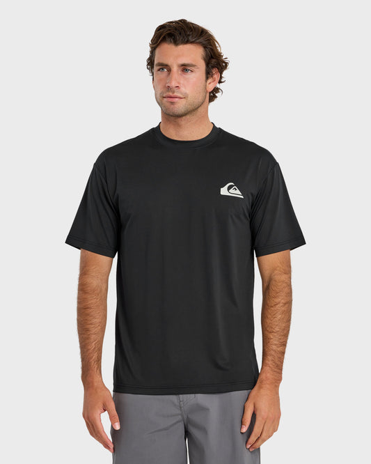 Everyday Short Sleeve Surf Tee - Black Quick Silver Black