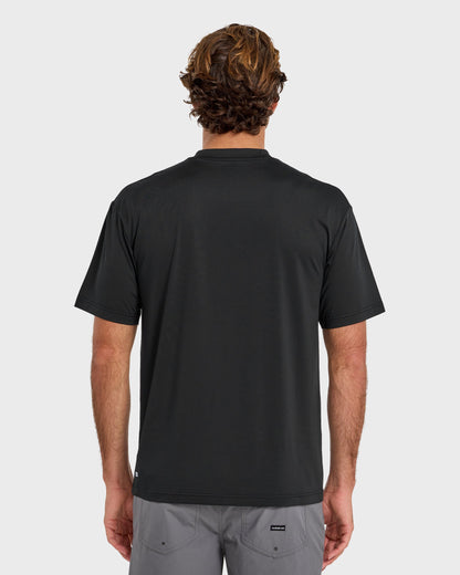 Everyday Short Sleeve Surf Tee - Black Quick Silver Black