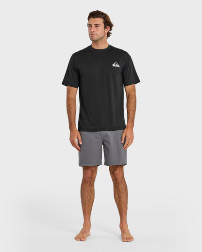 Everyday Short Sleeve Surf Tee - Black Quick Silver Black