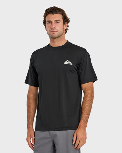 Everyday Short Sleeve Surf Tee - Black Quick Silver Black