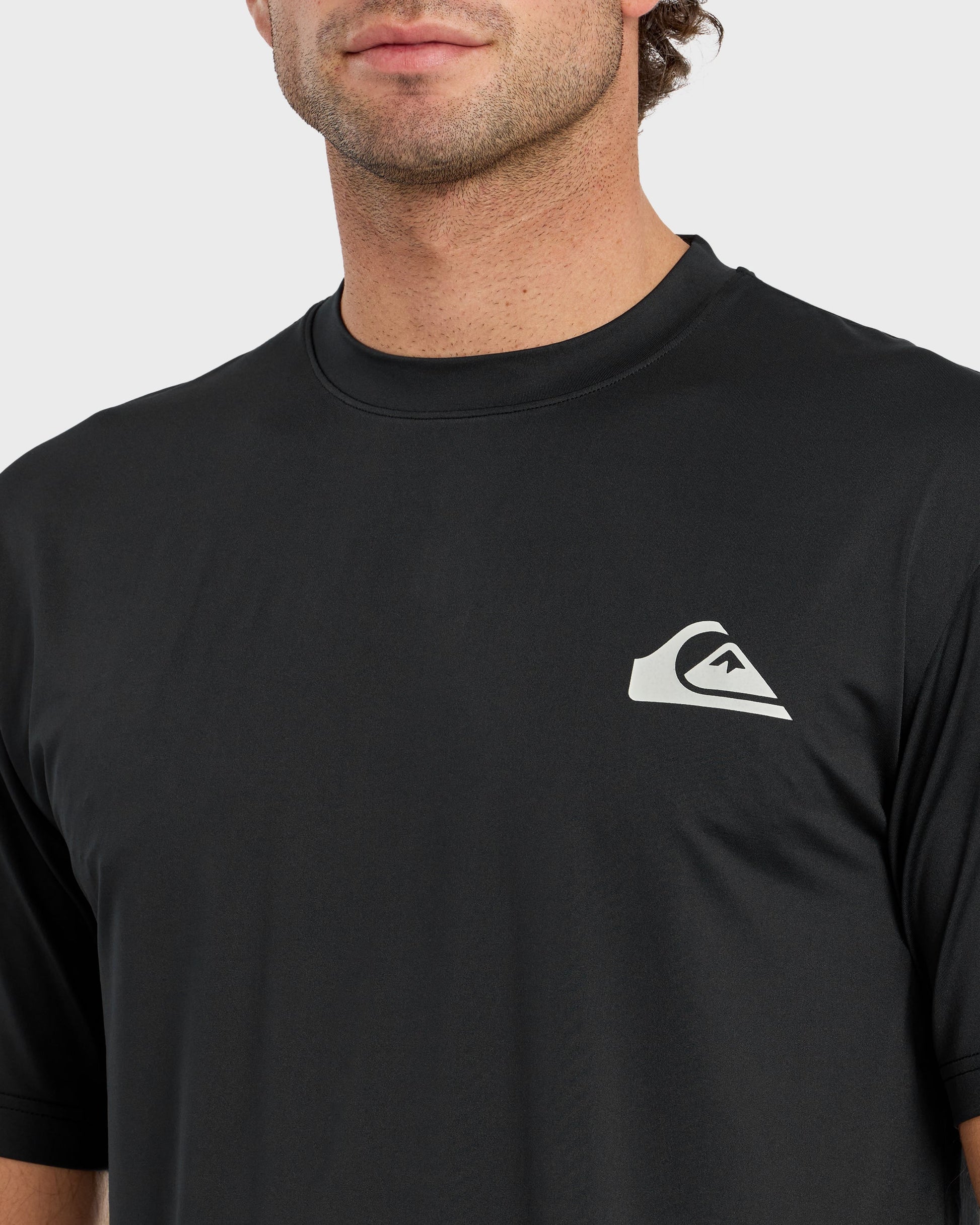 Everyday Short Sleeve Surf Tee - Black Quick Silver Black