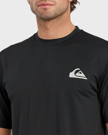 Everyday Short Sleeve Surf Tee - Black Quick Silver Black