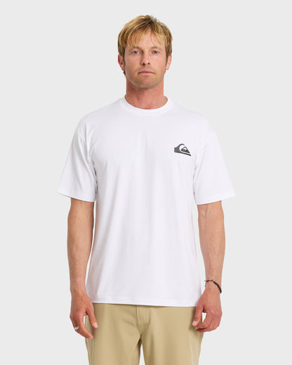Everyday Short Sleeve Surf Tee - White Quick Silver White