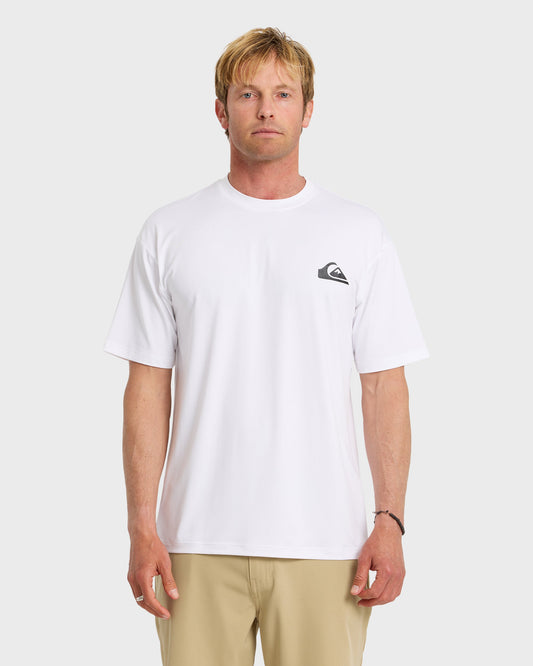 Everyday Short Sleeve Surf Tee - White Quick Silver White