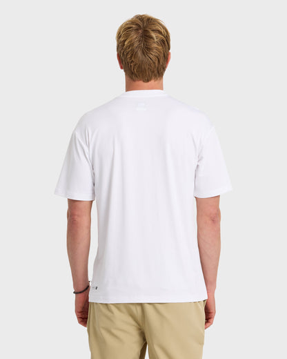Everyday Short Sleeve Surf Tee - White Quick Silver White