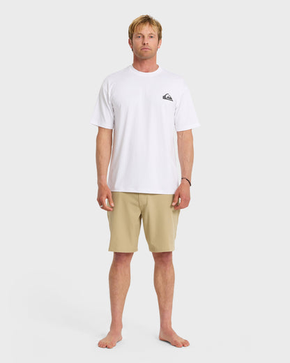 Everyday Short Sleeve Surf Tee - White Quick Silver White