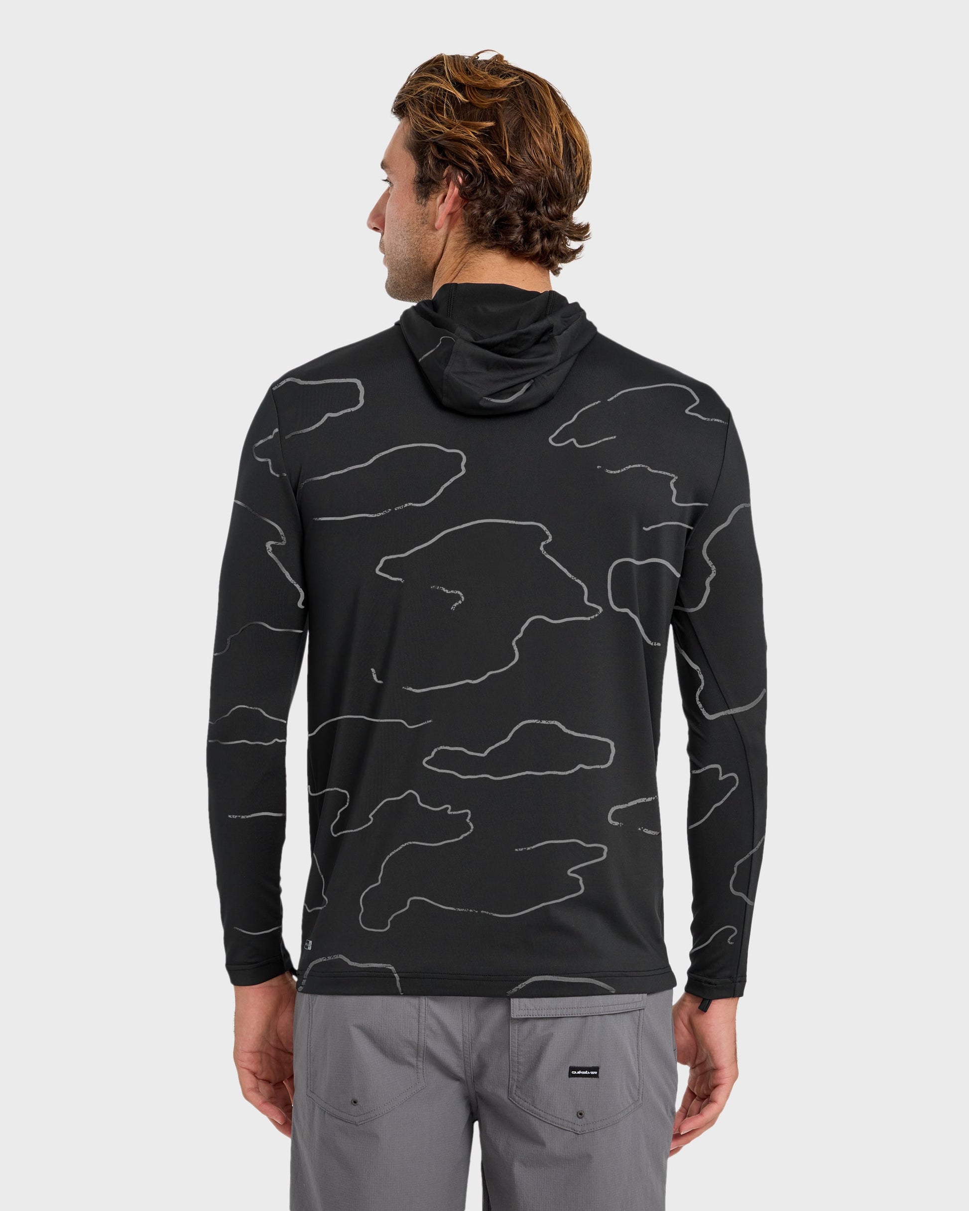 Everyday Hooded Surf Tee - Black Quick Silver Black
