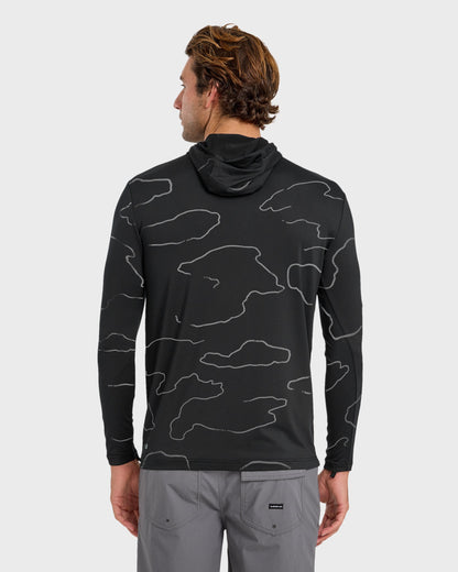 Everyday Hooded Surf Tee - Black Quick Silver Black