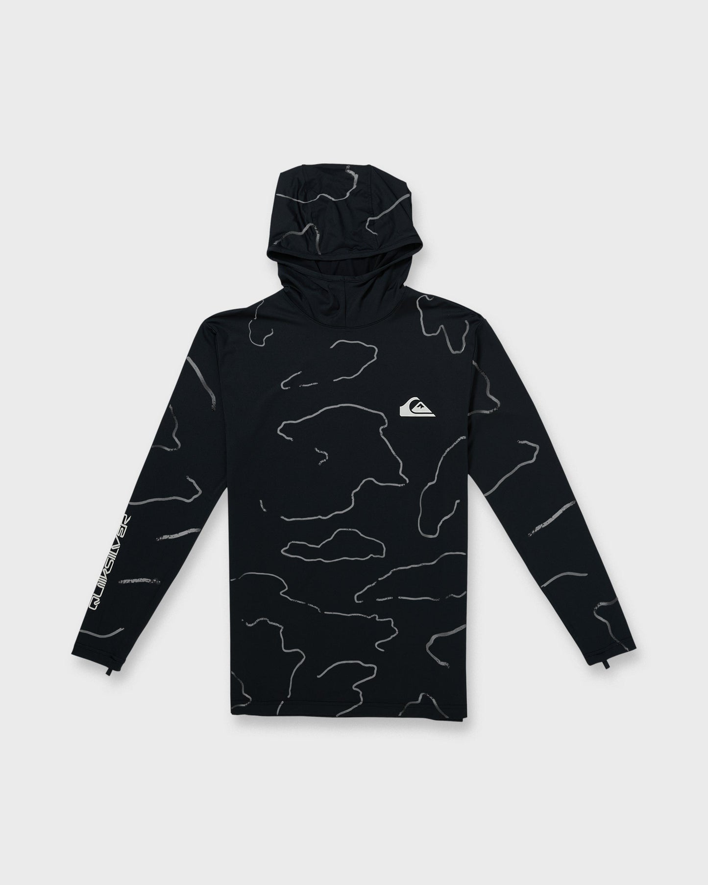 Everyday Hooded Surf Tee - Black Quick Silver Black