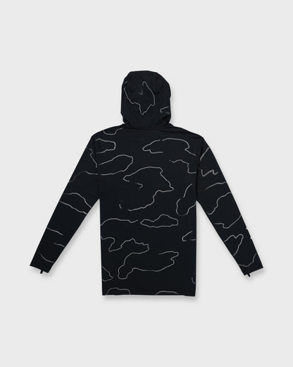 Everyday Hooded Surf Tee - Black Quick Silver Black