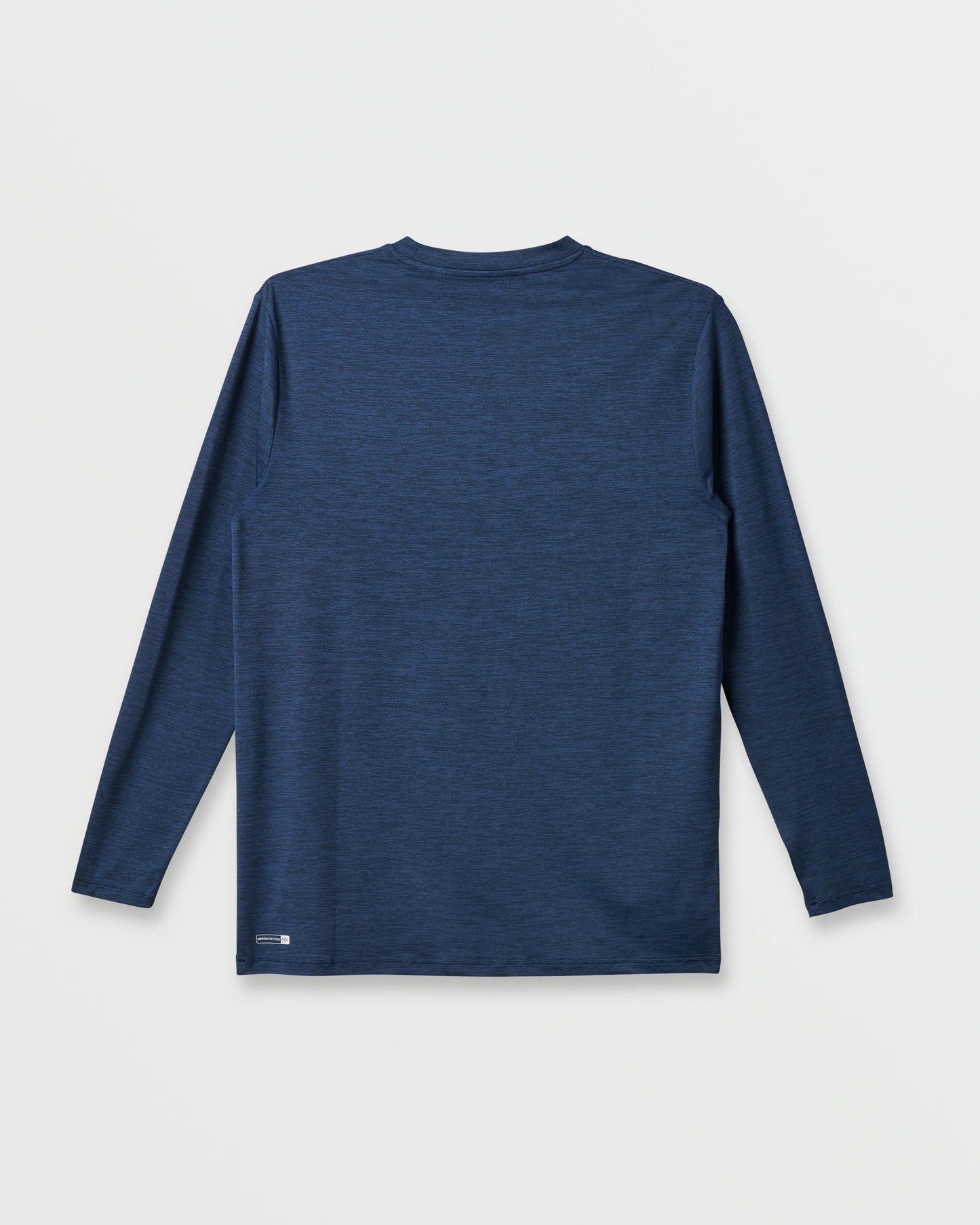 DNA Logo Surf Long Sleeve Surf Tee - Navy Heather Quick Silver Navy Heather