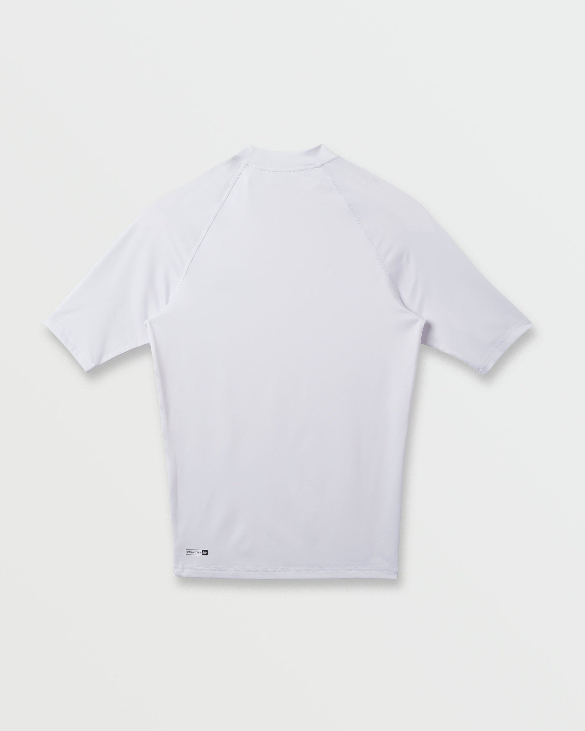 Everyday UPF 50 Short Sleeve Rashguard - White Quick Silver White