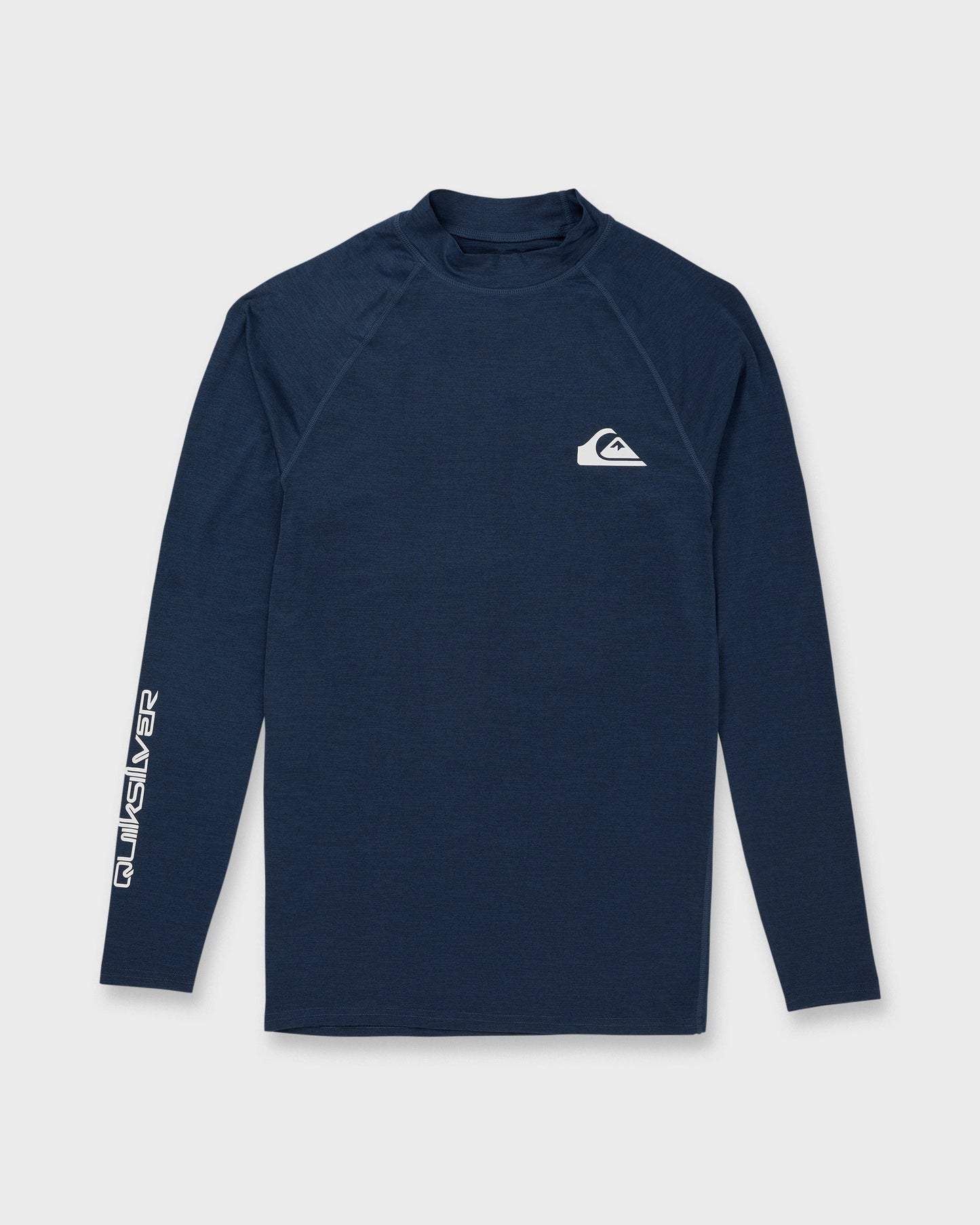Everyday UPF 50 Long Sleeve Rashguard - Navy Heather Quick Silver Navy Heather