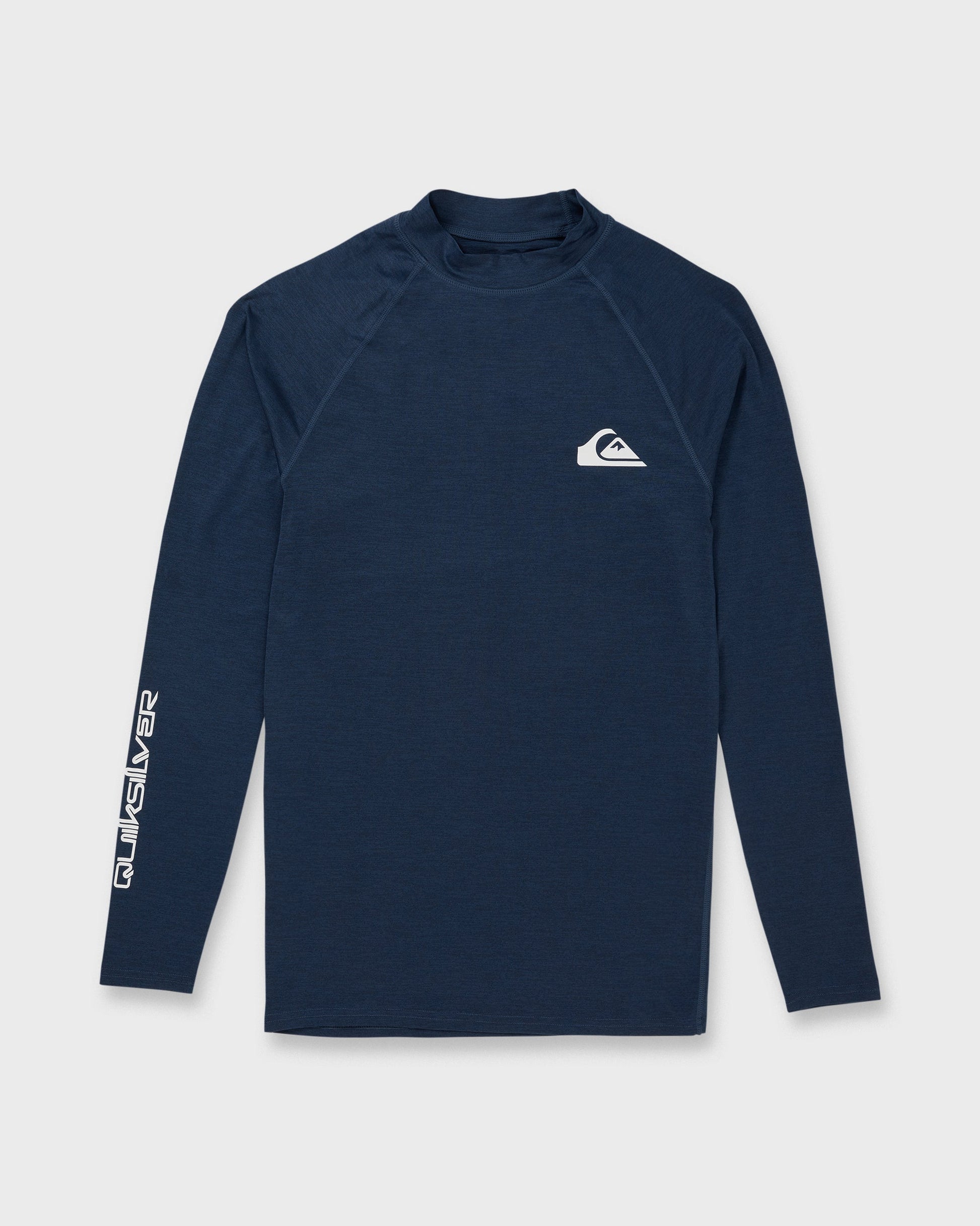 Everyday UPF 50 Long Sleeve Rashguard - Navy Heather Quick Silver Navy Heather