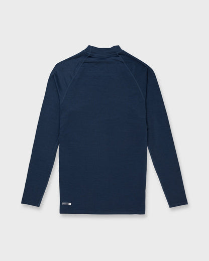 Everyday UPF 50 Long Sleeve Rashguard - Navy Heather Quick Silver Navy Heather