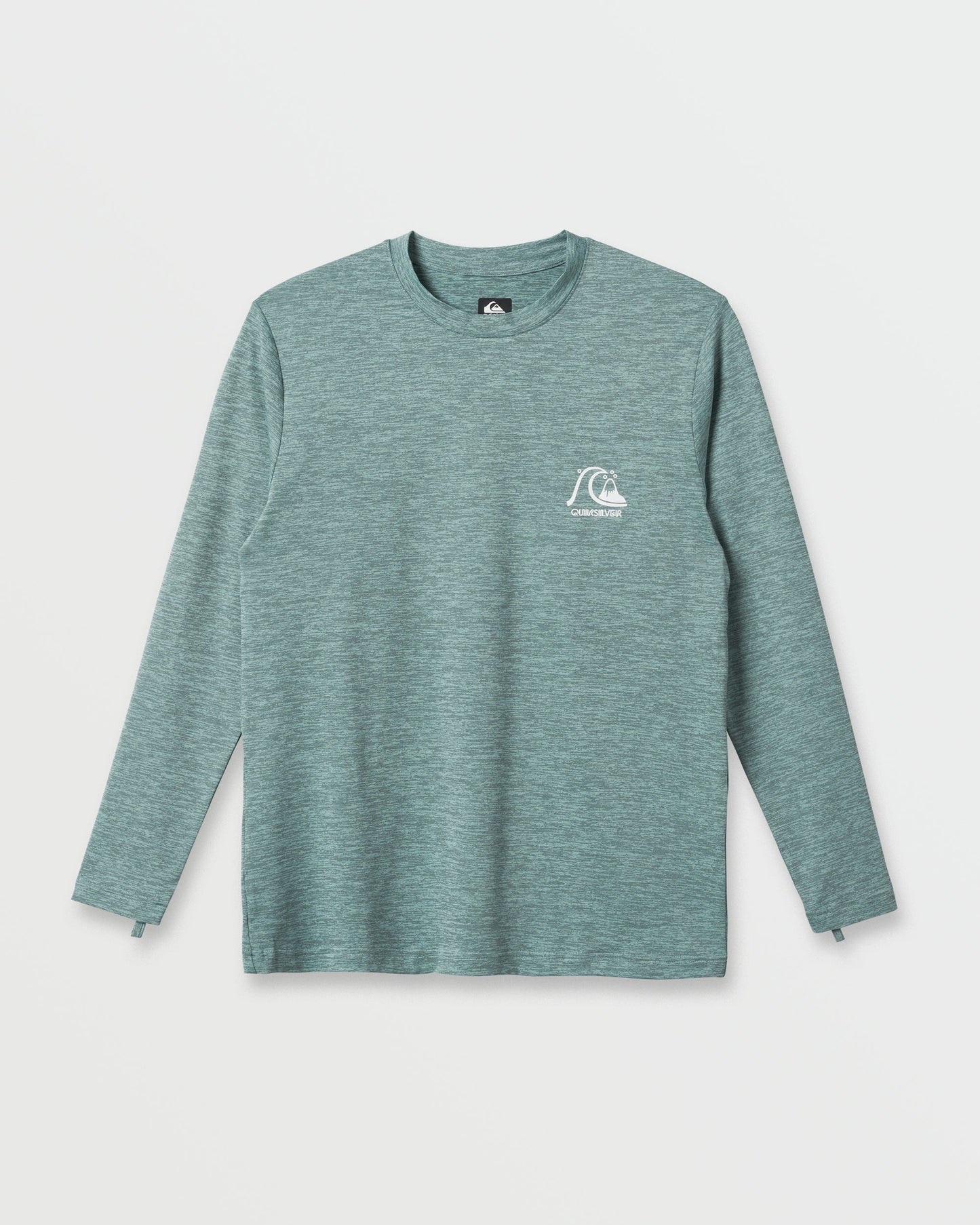 DNA Logo Surf Long Sleeve Surf Tee - Jade Heather Quick Silver Jade Heather