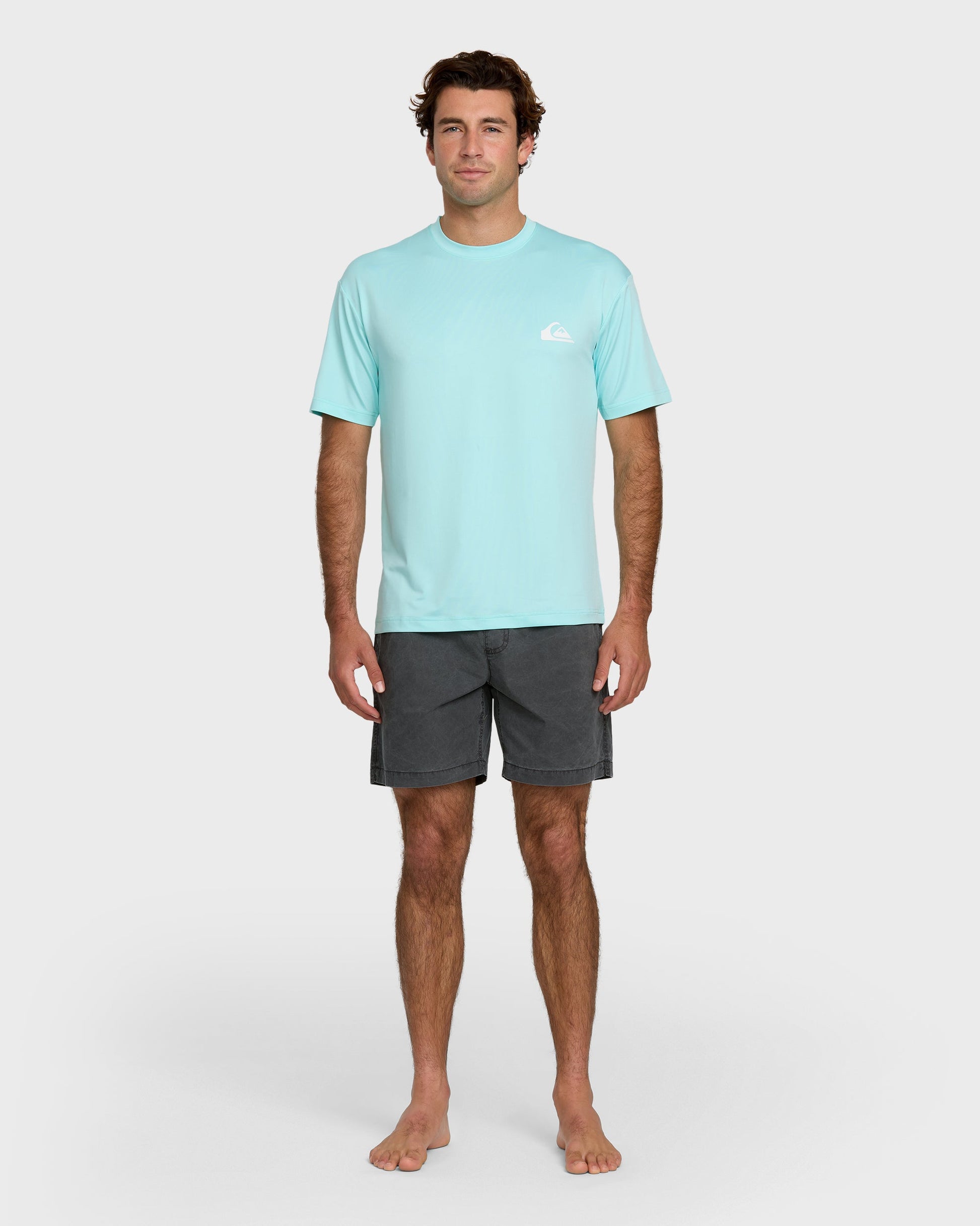 Everyday Short Sleeve Surf Tee - Island Waters Quick Silver Island Waters