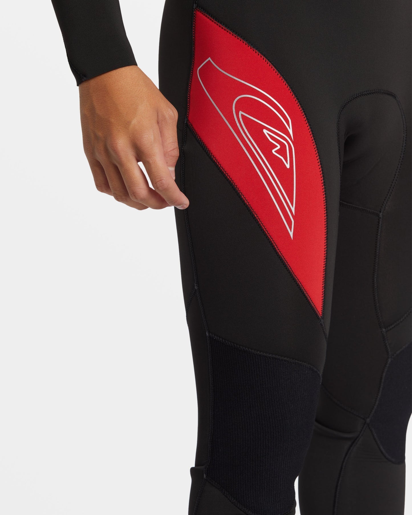 3/2mm Mercury Chest Zip GBS Wetsuit - High Risk Red Quick Silver High Risk Red