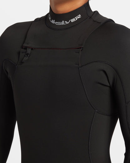 3/2mm Mercury Chest Zip GBS Wetsuit - High Risk Red Quick Silver High Risk Red