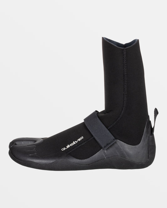 3mm Everyday Sessions Flatlock Wetsuit Boots - Black Quick Silver Black