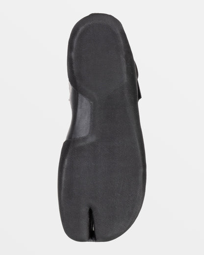 3mm Everyday Sessions Flatlock Wetsuit Boots - Black Quick Silver Black