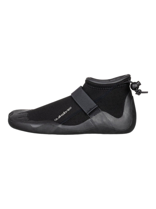 2mm Everyday Sessions Flatlock Wetsuit Boots - Black Quick Silver Black