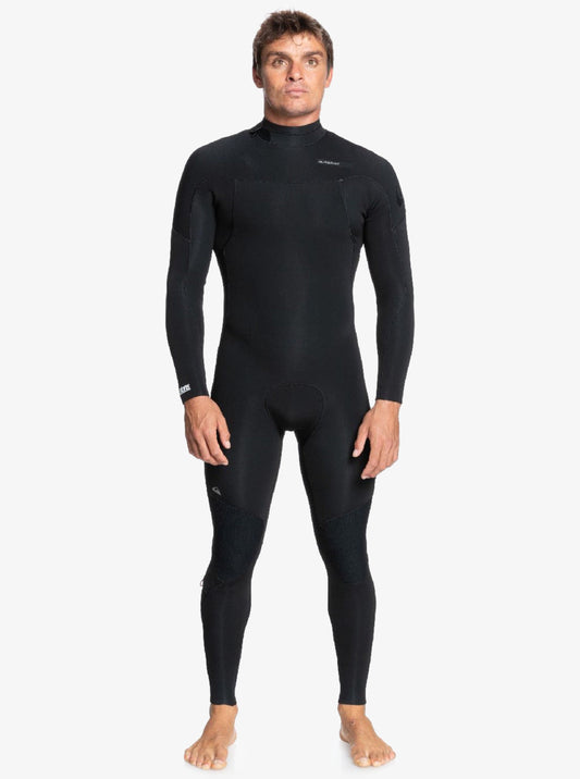 4/3mm Everyday Sessions GBS Back Zip Wetsuit - Black Quick Silver Black