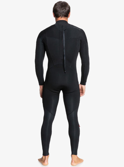 4/3mm Everyday Sessions GBS Back Zip Wetsuit - Black Quick Silver Black