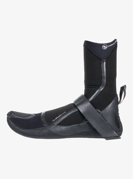 5mm Marathon Sessions GBS Split Toe Wetsuit Boots - Black Quick Silver Black