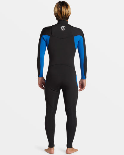3/2mm Mercury Chest Zip GBS Wetsuit - Olympian Blue Quick Silver Olympian Blue