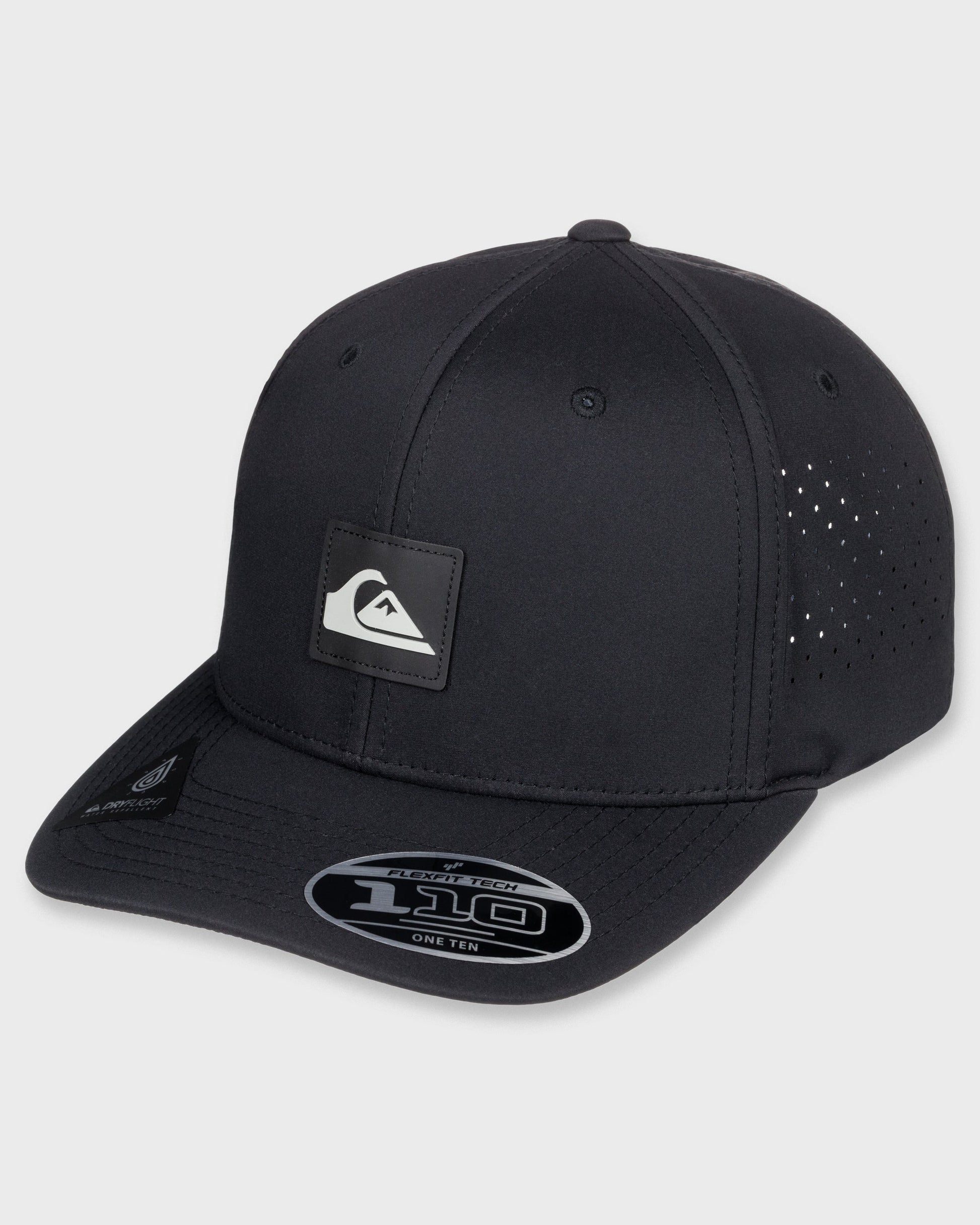 Adapted Flexfit Hat - Black Quick Silver Black
