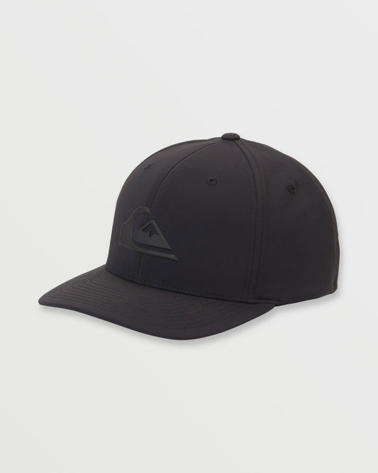 Amped Up Flexifit Hat - True Black Quick Silver True Black