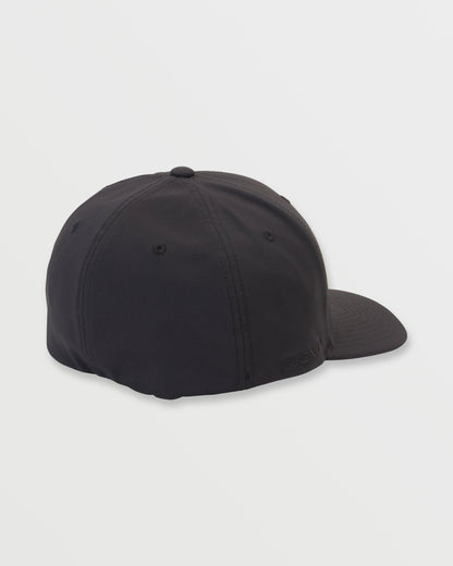 Amped Up Flexifit Hat - True Black Quick Silver True Black